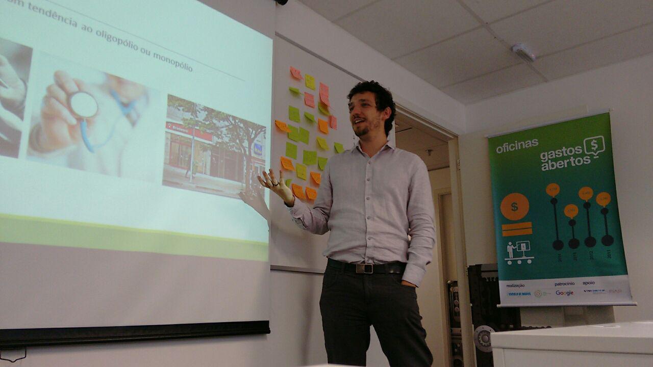 Pedro Marin aula Gastos Abertos